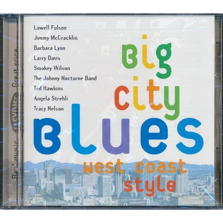 Lowell Fulson, Ted Hawkins, Smokey Wilson, Etc. - Big City Blues West Coast Style (marked/ltd stock) - CD