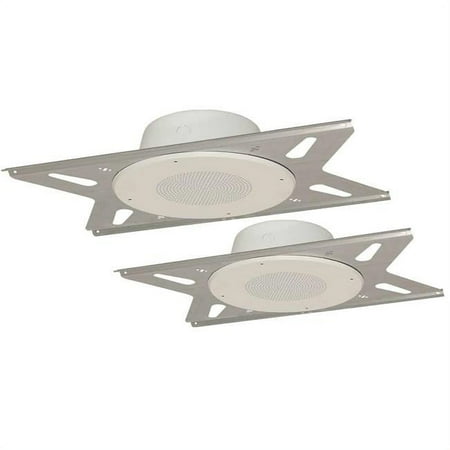 Lowell Manufacturing RPAK-810-72 8 in. Package Speaker - 5W 70-25V XFMR, Can, Tile Bridge, Grille