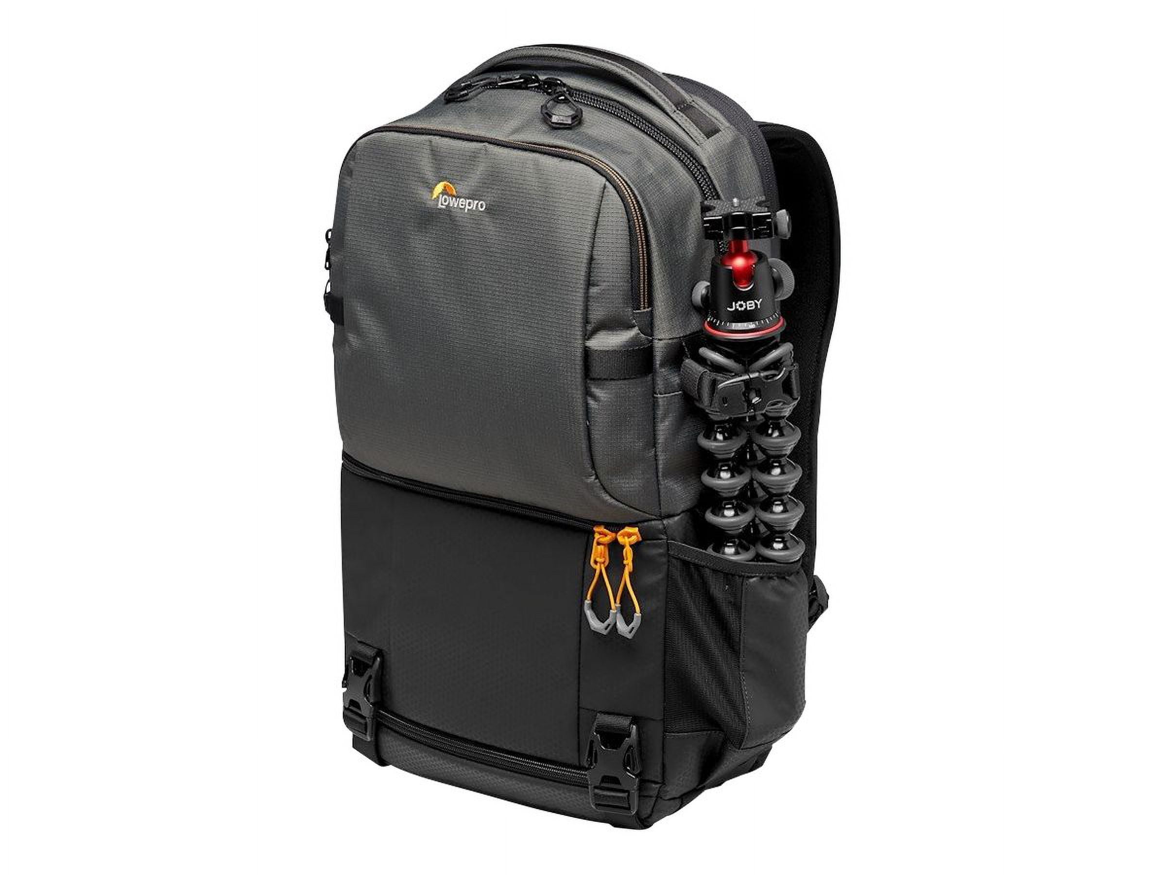 Lowepro Fastpack BP 250 AW III Travel-Ready Backpack for DSLR Camera, Gear and Laptop, Gray
