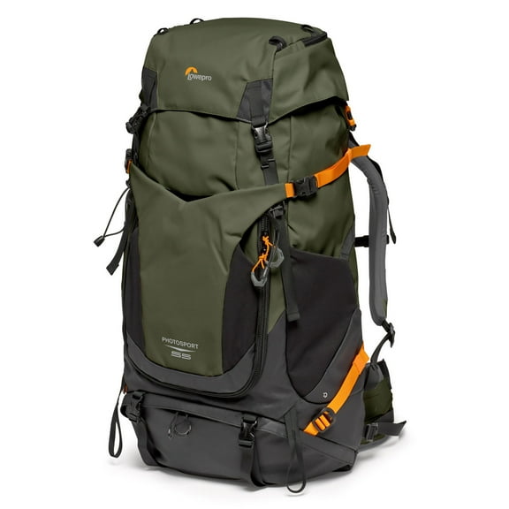 Lowepro PhotoSport PRO BP 55L AW III Backpack for Mirrorless/DSLR Cameras, Small/Medium, Green