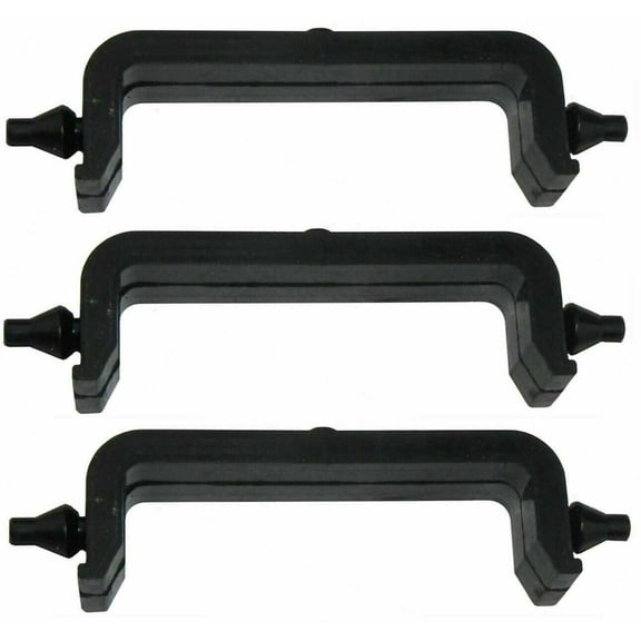 Lower 3 Core Radiator Rubber Mounting Bracket Insulator Set 1964-1967 GTO Lemans