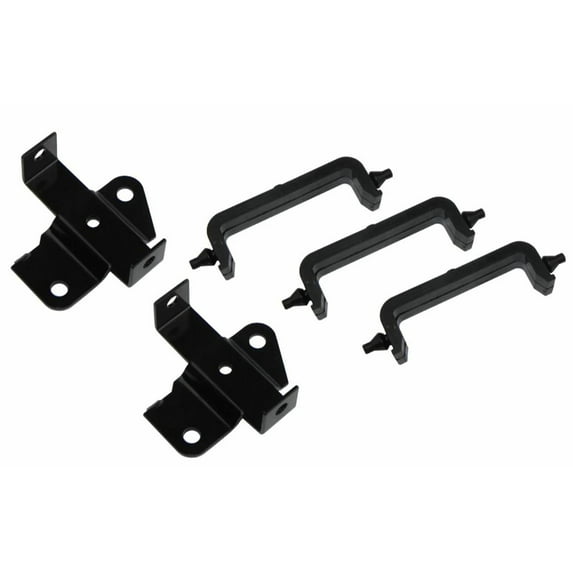 Lower 4 Core Radiator Mounting Bracket and Insulator Set 1964-1967 GTO Lemans