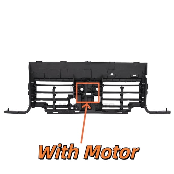 Lower Active Grill Shutter with Motor for 2021-2025 Ford Bronco 2.3L 2.7L