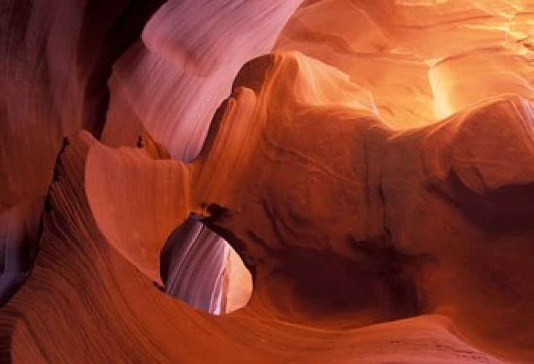 Lower Antelope Canyon 3 Canvas Art - Tom Vezo DanitaDelimont (35 x 24)