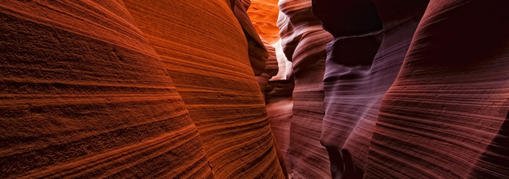 Lower Antelope Canyon Arizona Canvas Art - Robert Postma Design Pics (23 x 8)