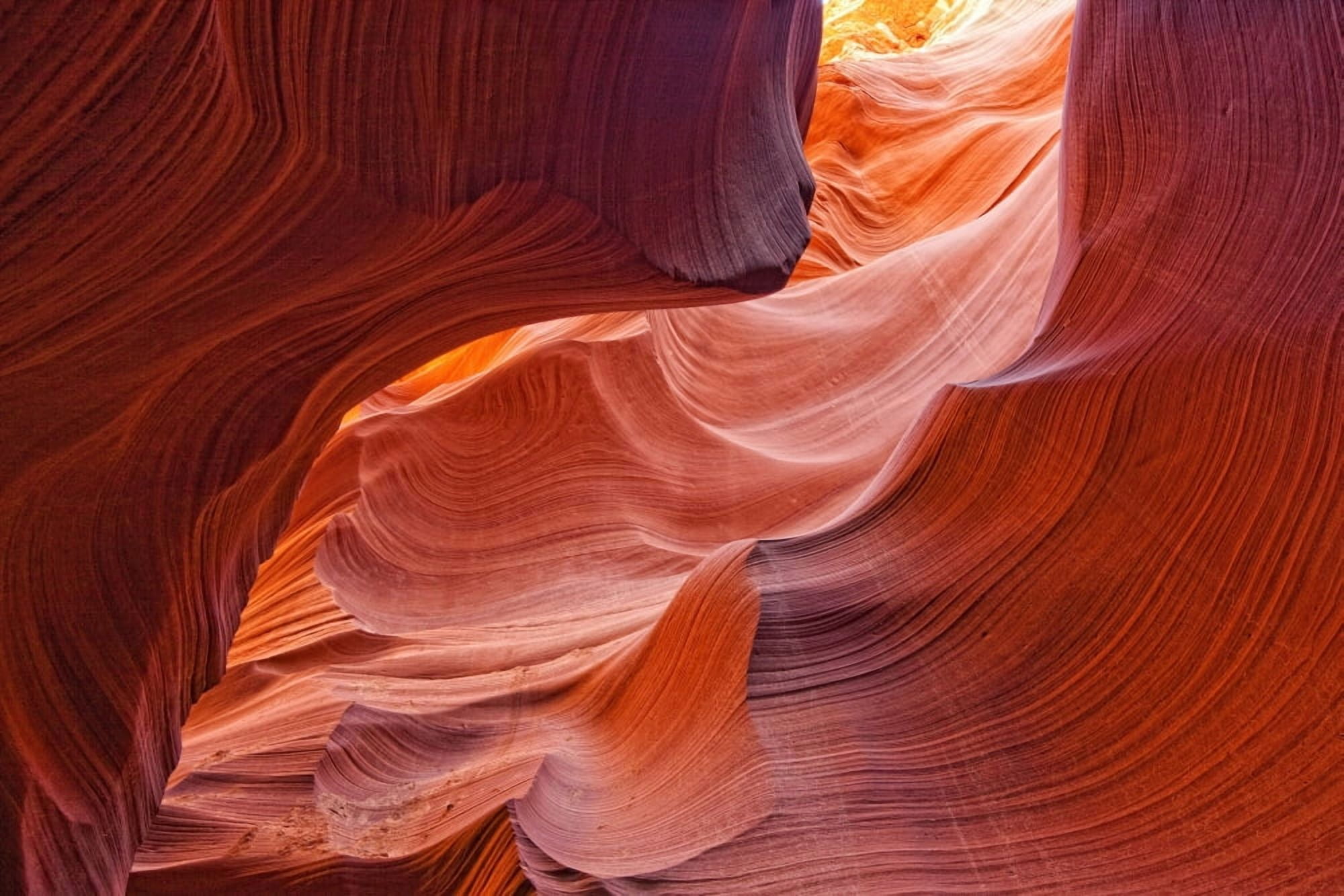 Lower Antelope Canyon Arizona Canvas Art - Robert Postma Design Pics (34 x 22)