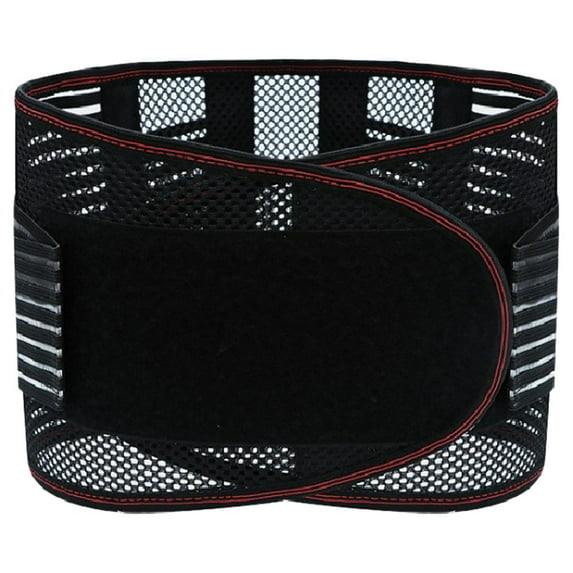 Lower Back Band Widen Waist Belt Lumbar Brace Support Running Compression Bracket Fitness Fish Ribbon