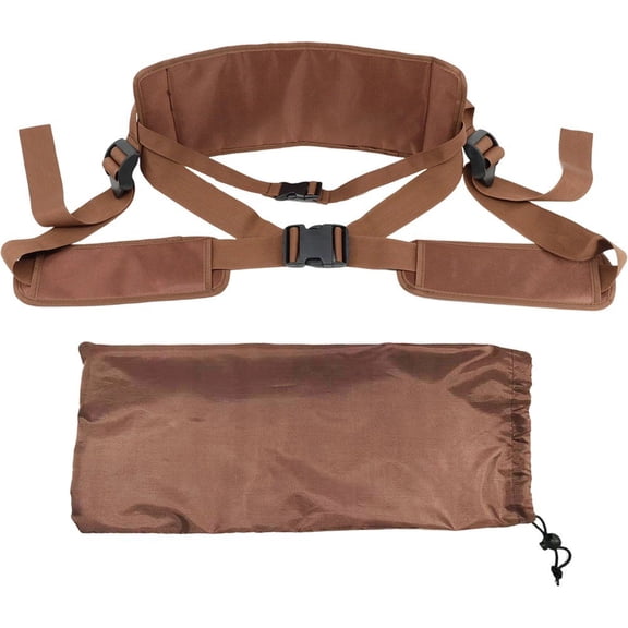 Lower Back Belt Adjustable Meditation Belt Yoga Exercise Brace for Yoga Pilates Dance Gym Workouts and Physical Therapy