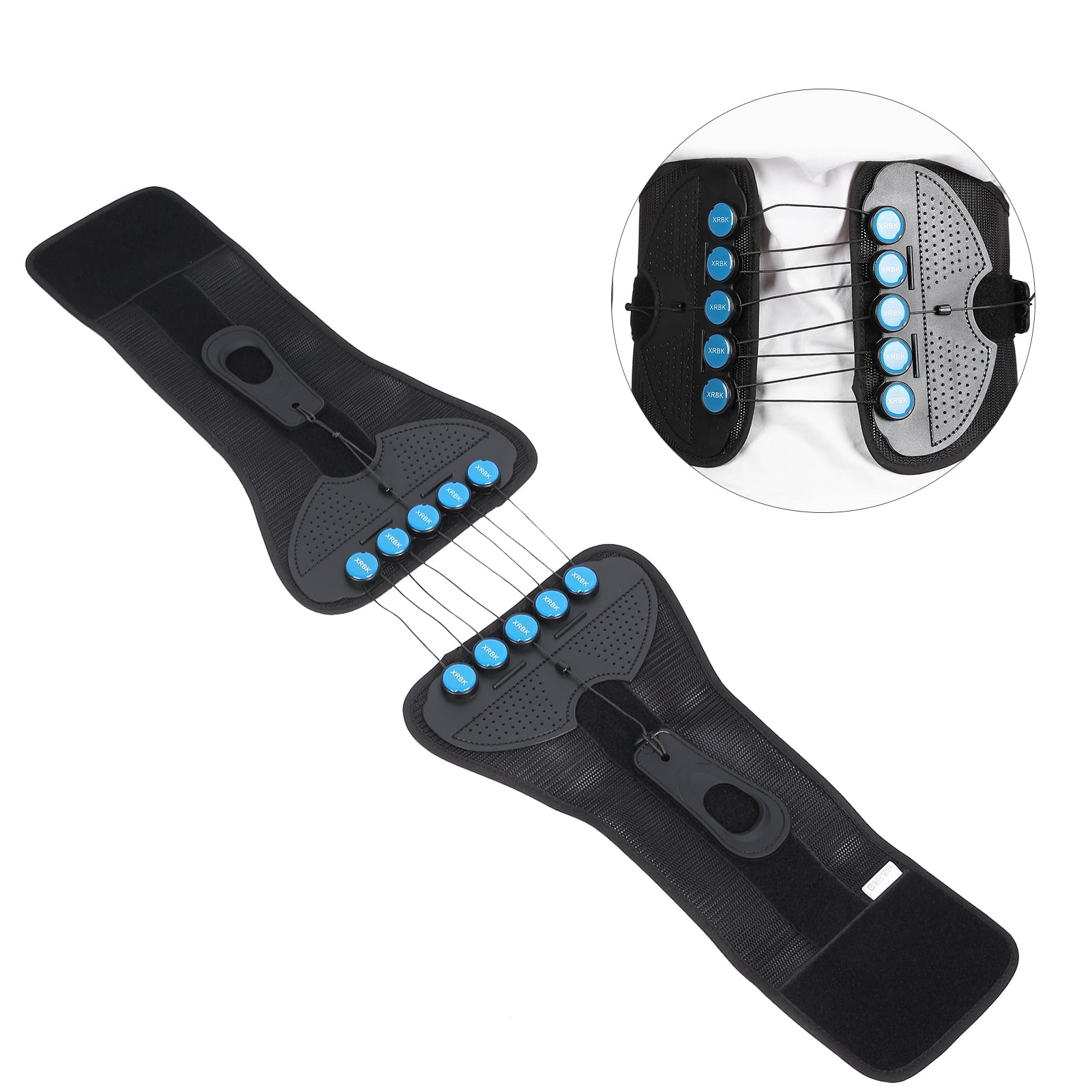 Lower Back Brace, ANGGREK Lower Back Brace Lumbar Brace Pulley Compression For Herniated Disc