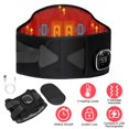 Lower Back Massager Heating Pad, Cordless Heating Pad for 3 Heat Levels