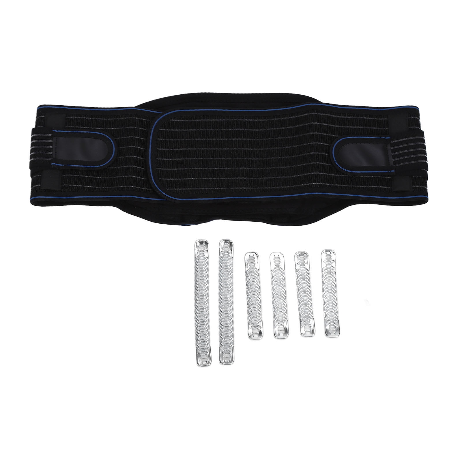 Lower Back Support Adjustable Vertical Bracing Double Layers Widely