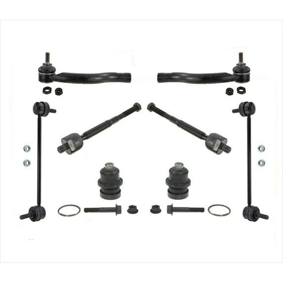 Lower Ball Joint Inner Outer Tie Rod Stabilizer Sway Link 07-11 Versa 12 Hatch