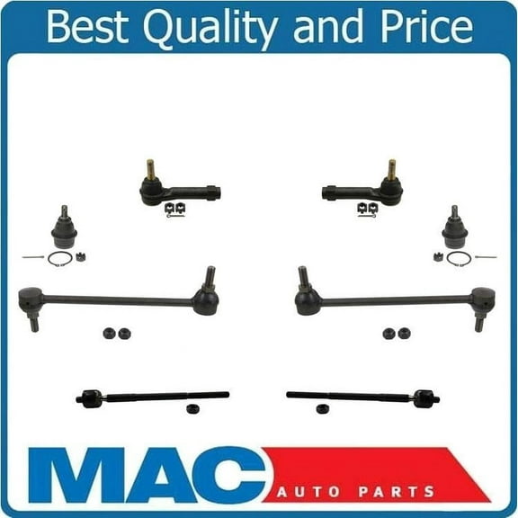 Lower Ball Joints Tie Rods Sway Bar 8Pc Kit for Dodge Journey 2009-2015