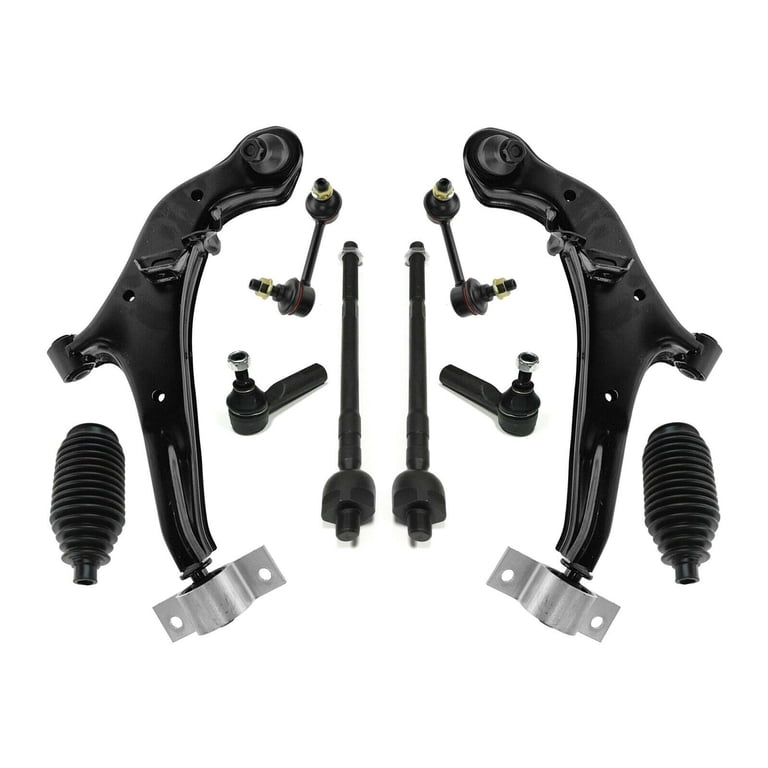 ECCPP 4-Piece Front Lower Control Arm & Sway Bar Link Kit For Nissan Maxima Infiniti I30