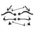 thumbnail image 1 of Lower Control Arms Ball Joints Tie Rods Links Suspension Fits BMW X5 2000-2006, 1 of 6