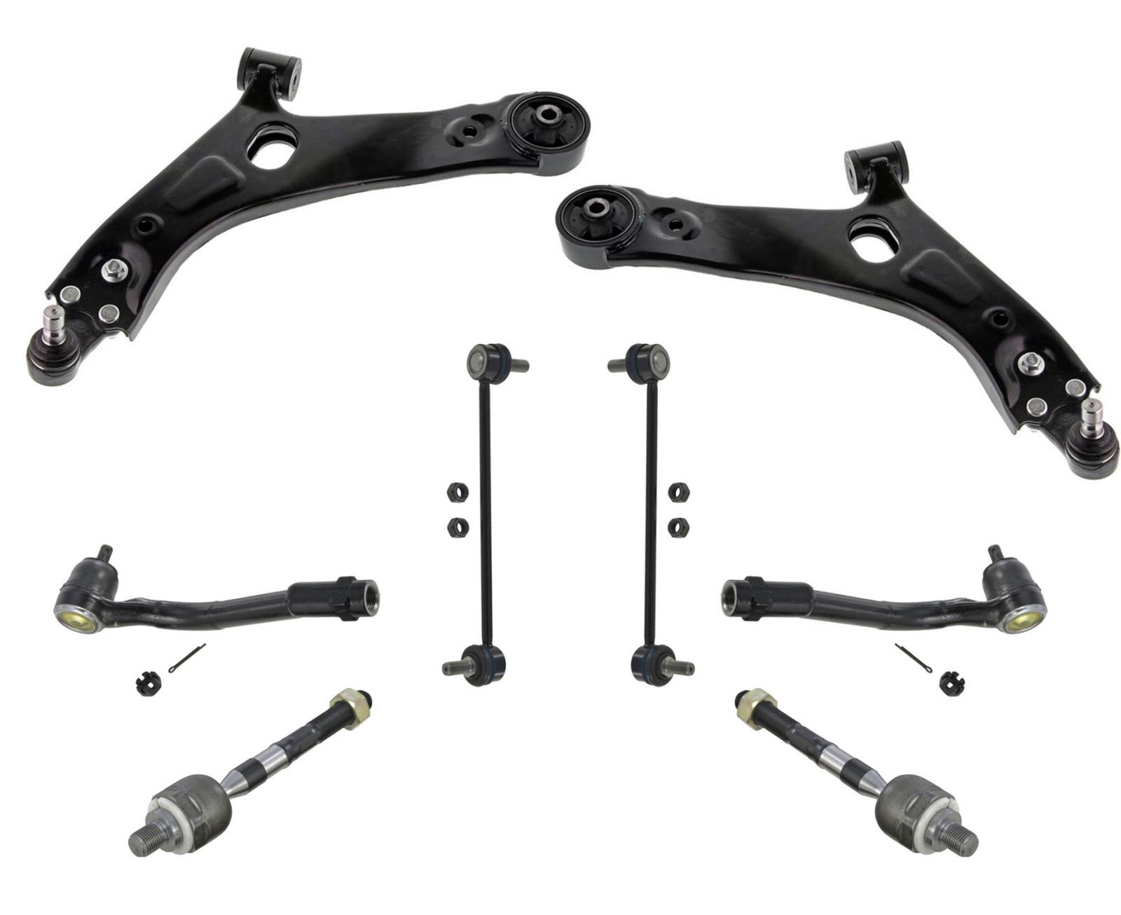 Lower Control Arms Tie Rods and Sway Bar Links For Hyundai Tucson 2010