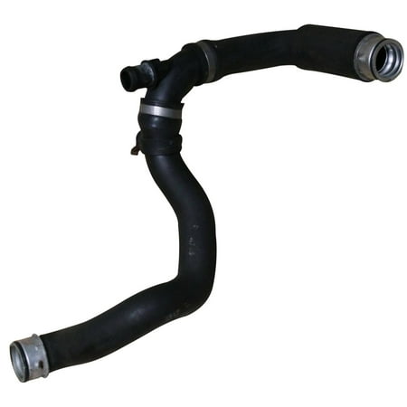 Lower Coolant Hose with Protective Sleeve and Reinforced Construction