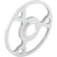 thumbnail image 1 of Speedway Motors .375-Inch Lower Crank Pulley Spacer for Small Block Chevy, Billet Aluminum 3-Bolt Design with 4-Inch OD and .88-Inch ID for Accurate Pulley Alignment, 1 of 10