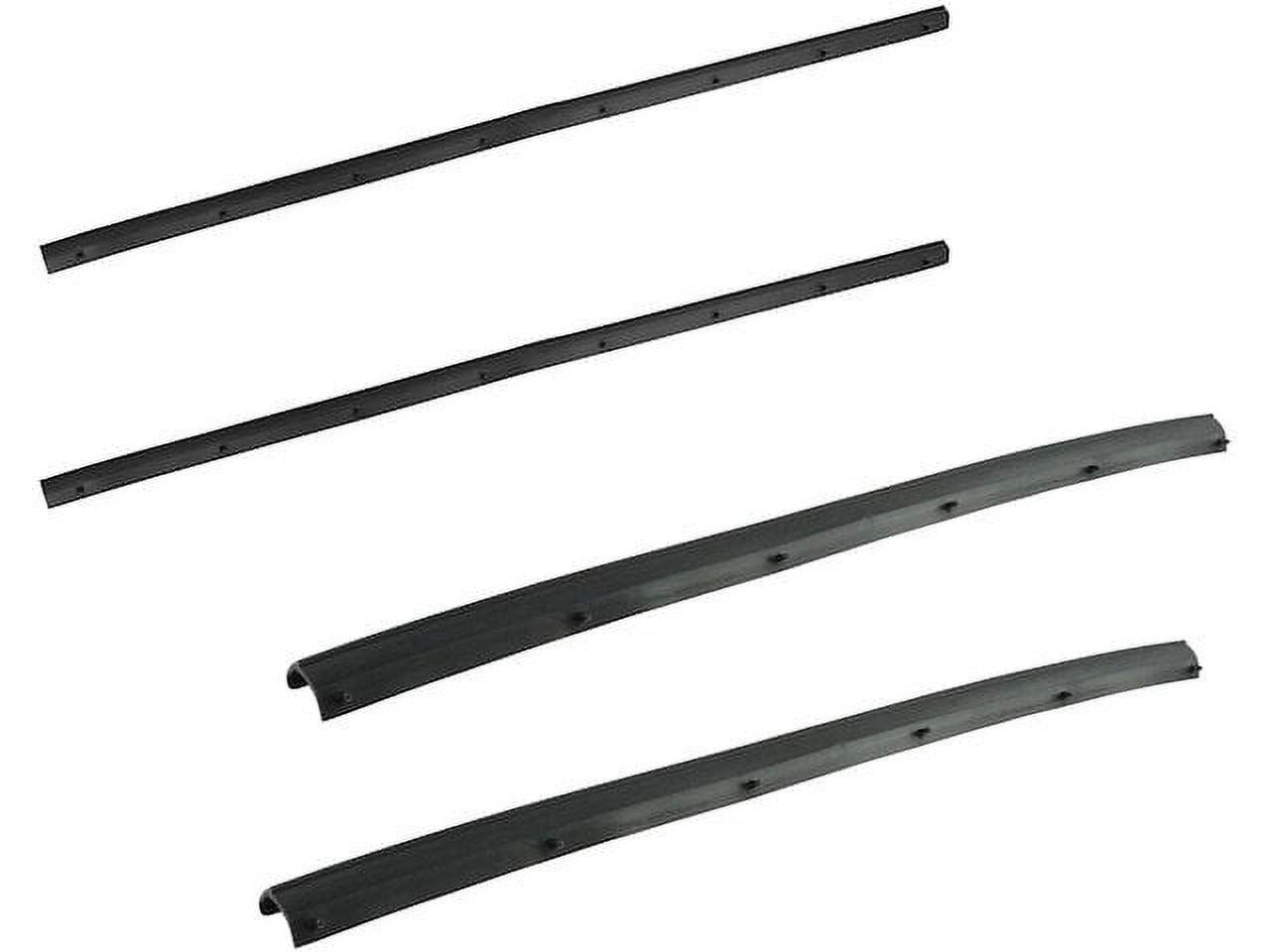 Lower Door Seal Kit 4 Piece Set Compatible with 1999 2017 Ford F