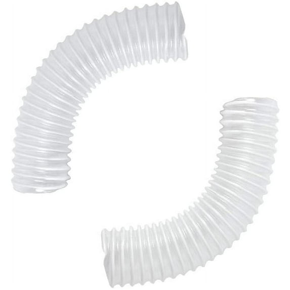 Lower Dust Hose Compatible with Shark Rotator Vacuum Cleaner NV752, NV341, NV470, NV472, NV500, NV500CO, NV500GD, NV501, NV552, UV560, 1-1/2" Rotator Vacuum Hose 2Pack
