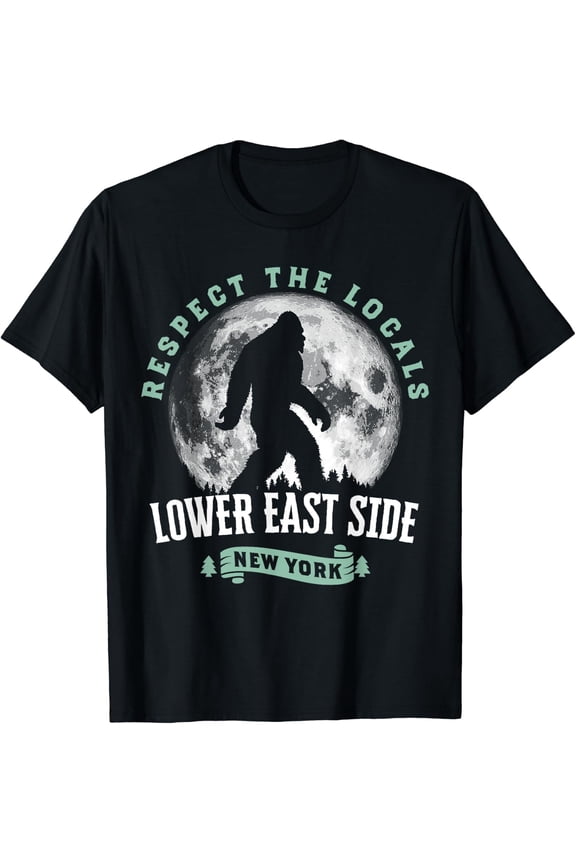 Lower East Side Bigfoot Night Stroll T-Shirt