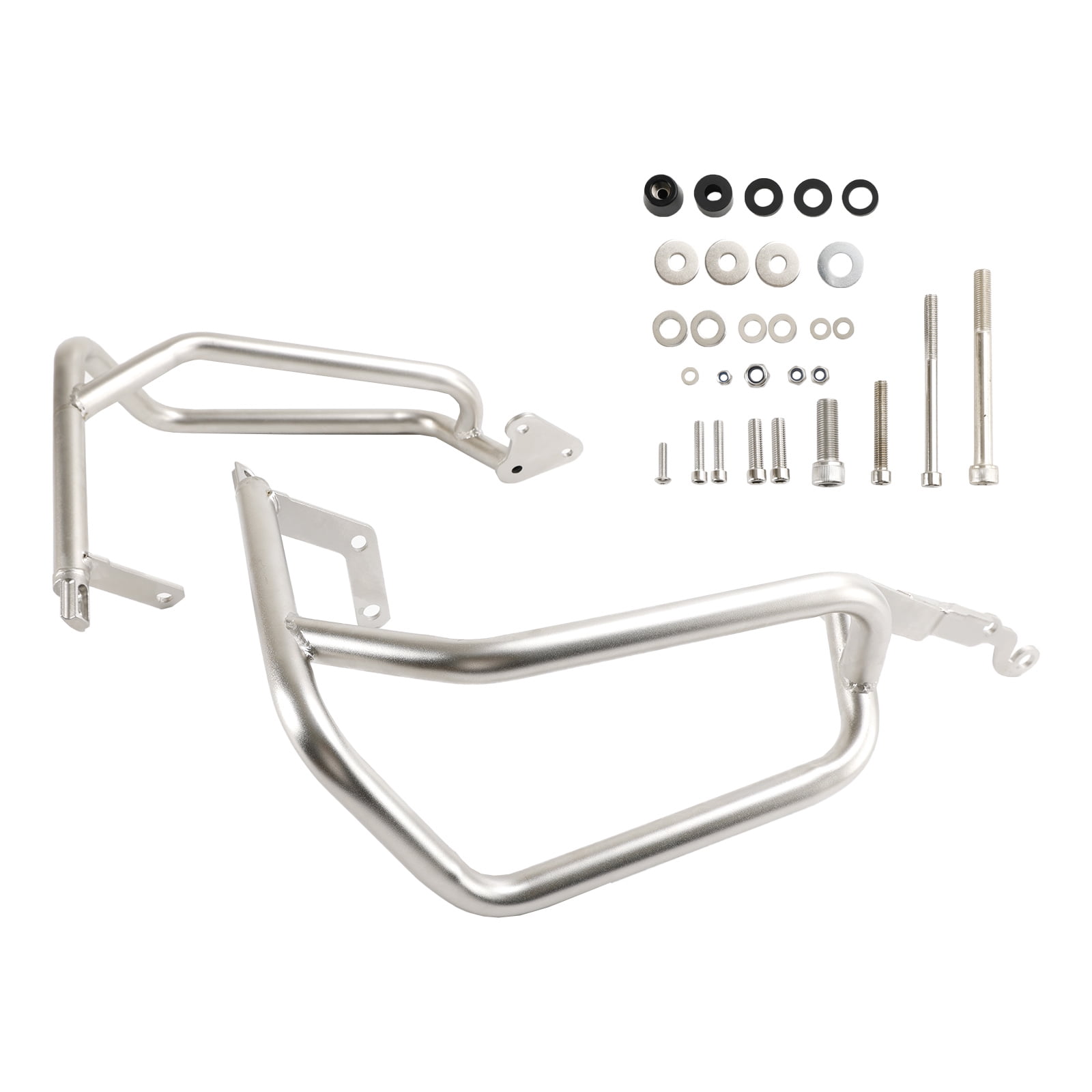 Lower Engine Guard Frame Crash Bar Steel Fit For Silver For Honda
