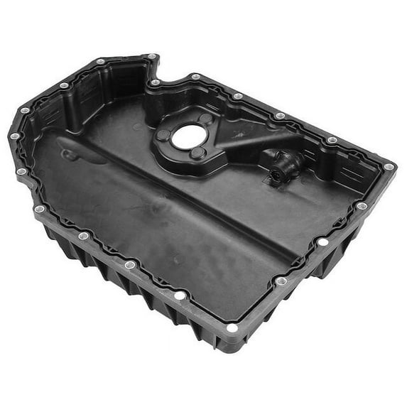 Lower Engine Oil Pan - Compatible with 2015 - 2018 Volkswagen Golf R Base 2.0L 4-Cylinder GAS 2016 2017