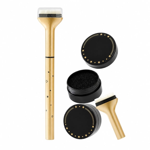 Lower Eyelash Stamp & Eyeliner, 2 In 1 Lower Lash Stamp Kit, Waterproof, Quick Eye Makeup Tool, Easy Application for Beginners