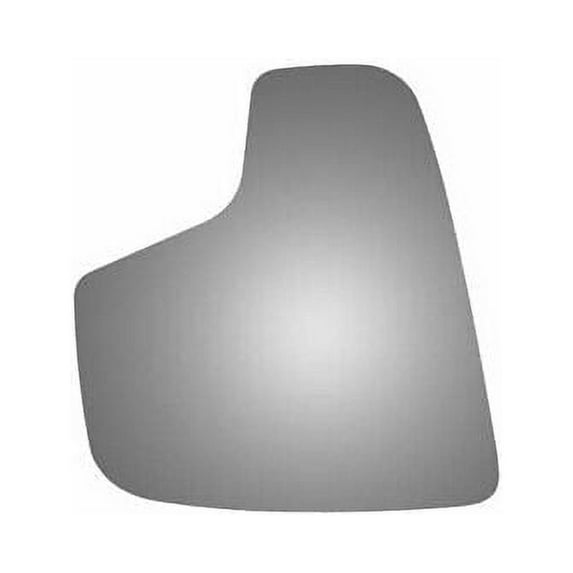 Lower Flat Driver Side Replacement Mirror Glass for 2015-2019 Nissan Nv200 W/O Baking Plate