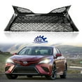 thumbnail image 1 of Lower Grill Fit for 2018 2019 2020 Toyota Camry SE XSE Front Bumper Grille  With Radar Holes, 1 of 7
