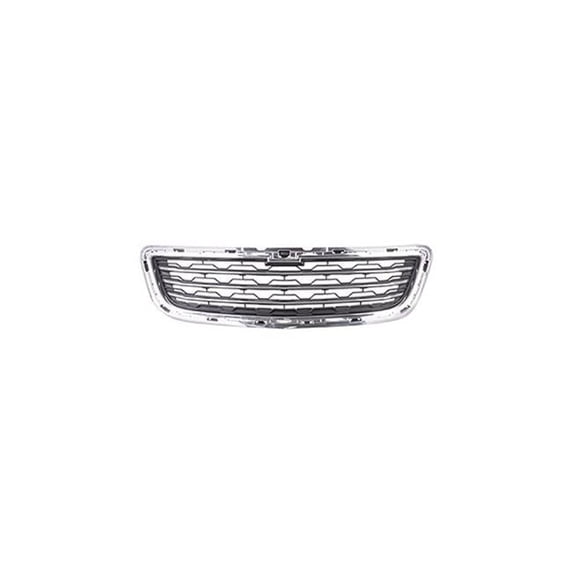 Lower Grille Assembly with Molding for 2015-2016 Korea Built Chevrolet Trax Capa, Chrome