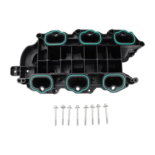 MITZONE Lower Intake Manifold With Gasket Compatible With - View #6