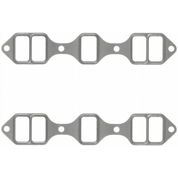 Lower Intake Manifold Gasket Set - Compatible with 1955 - 1956 Studebaker E13 3.7L V8