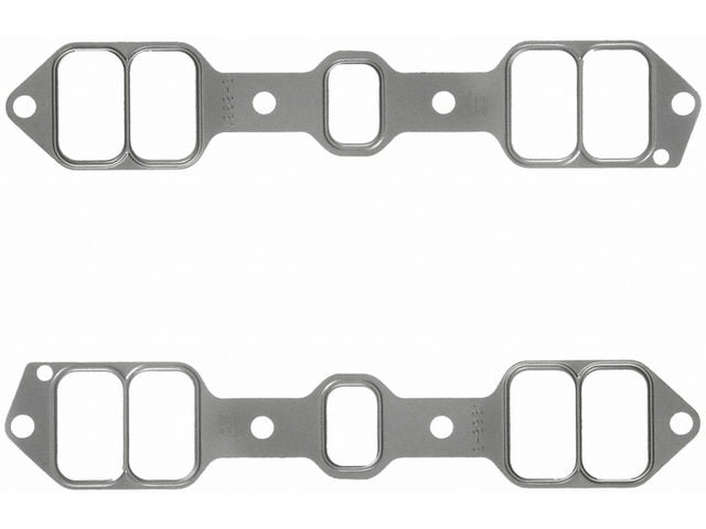 Lower Intake Manifold Gasket Set - Compatible with 1958 Cadillac Series 70 Fleetwood Eldorado 6.0L V8