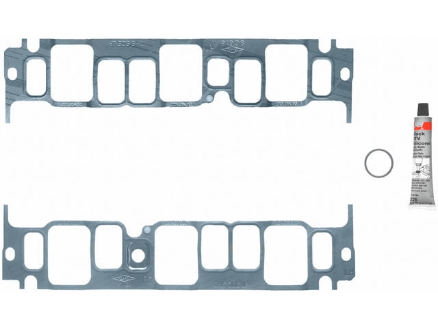 Lower Intake Manifold Gasket Set - Compatible with 1982 - 1993 Chevy S10 2.8L V6 1983 1984 1985 1986 1987 1988 1989 1990 1991 1992