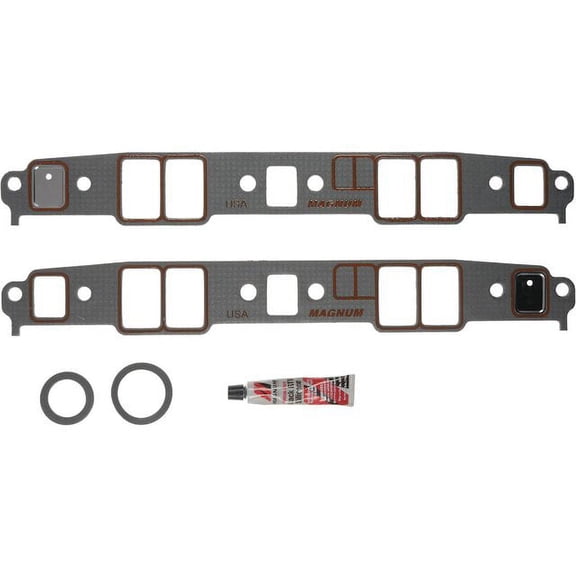 Lower Intake Manifold Gasket Set - Compatible with 1988 - 1995 Chevy K1500 1989 1990 1991 1992 1993 1994