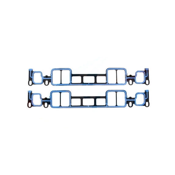 Lower Intake Manifold Gasket Set - Compatible with 1996 - 1999 Chevy K1500 Suburban 5.7L V8 1997 1998