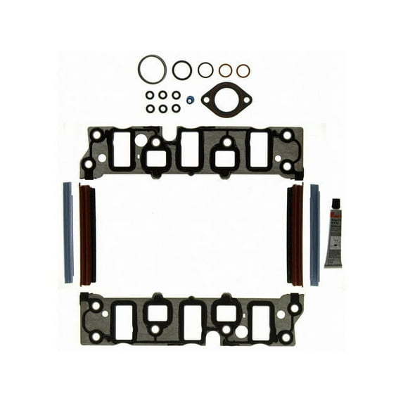 Lower Intake Manifold Gasket Set - Compatible with 1998 - 2005 Chevy Monte Carlo 1999 2000 2001 2002 2003 2004