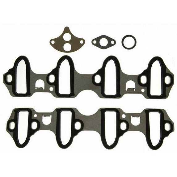 Lower Intake Manifold Gasket Set - Compatible with 2000 - 2014 GMC Yukon XL 1500 2001 2002 2003 2004 2005 2006 2007 2008 2009 2010 2011 2012 2013