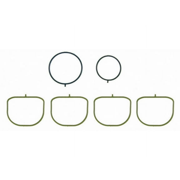 Lower Intake Manifold Gasket Set - Compatible with 2004 - 2013 Mazda 3 2005 2006 2007 2008 2009 2010 2011 2012