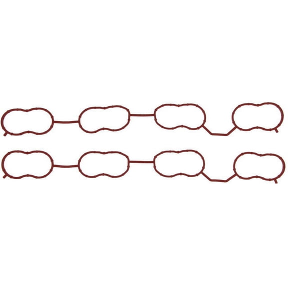 Lower Intake Manifold Gasket Set - Compatible with 2008 - 2011, 2013 - 2021 LX570 5.7L V8 2009 2010 2014 2015 2016 2017 2018 2019 2020