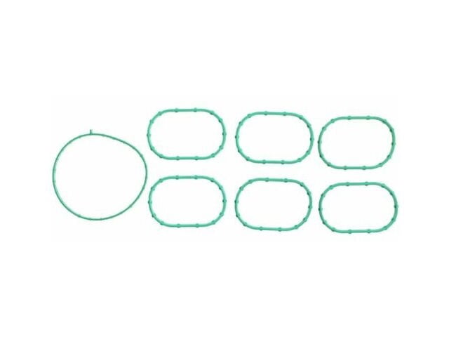 Lower Intake Manifold Gasket Set - Compatible with 2010 - 2019 Ford Taurus 3.5L V6 VIN T Turbocharged 2011 2012 2013 2014 2015 2016 2017 2018