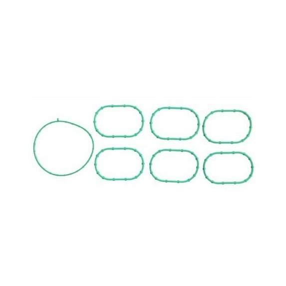 Lower Intake Manifold Gasket Set - Compatible with 2010 - 2019 Ford Taurus 3.5L V6 VIN T Turbocharged 2011 2012 2013 2014 2015 2016 2017 2018