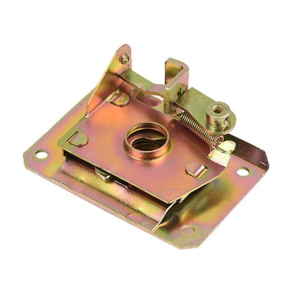 Lower Latch Lock Receiver, Silver Steel Automotive Replacement Part