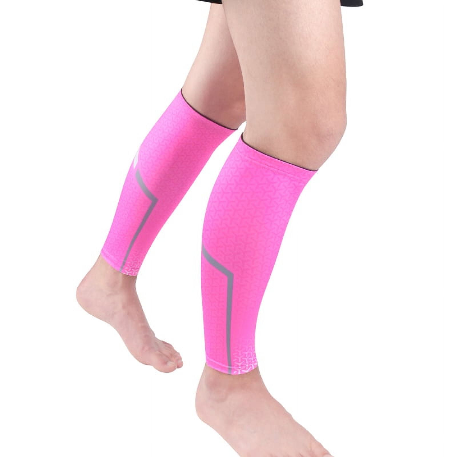 Lower Leg Sleeve Cover Leg Compression Socks for Runners Shin Splint  Varicose Vein & Calf Pain Relief 