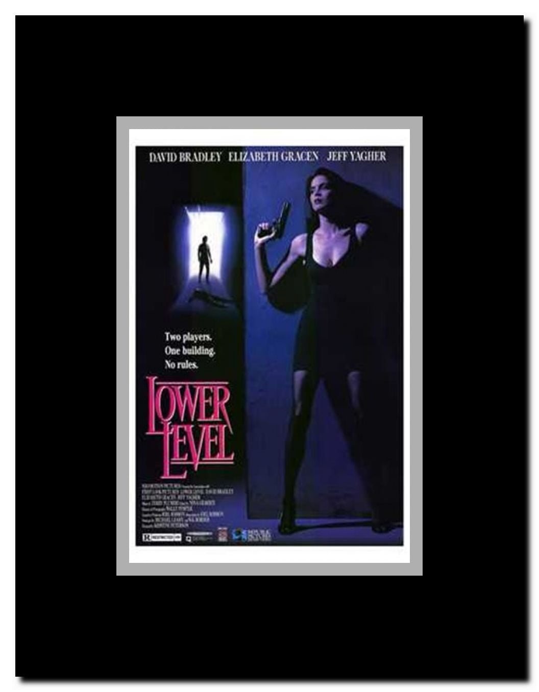 Lower Level Framed Movie Poster