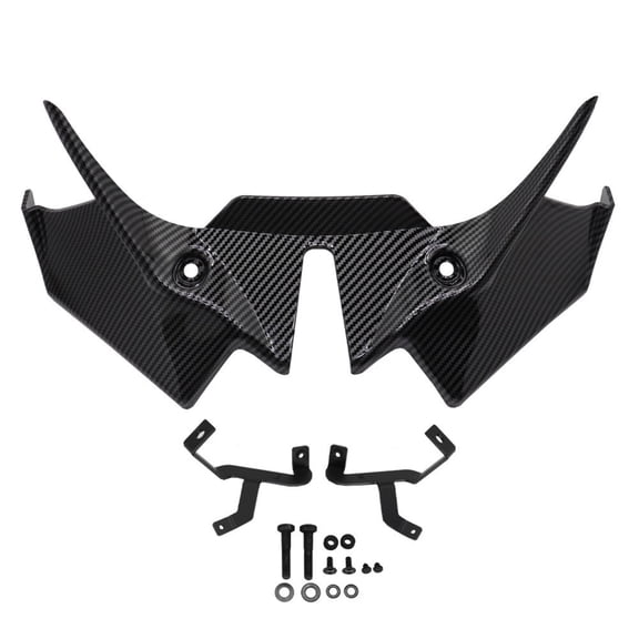Lower Lip Stabilizing Wing Fairing Deflector For Kawasaki For Z650 2020-2024