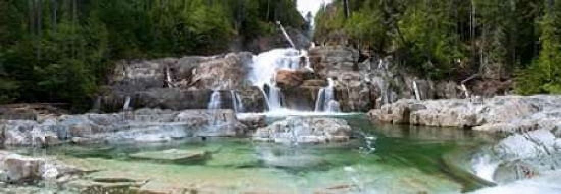 Lower Myra Falls Vancouver Island British Columbia Canada Canvas Art - Shamil Nizamov (10 x 20)