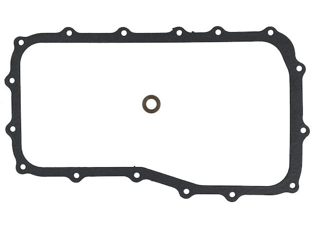 Lower Oil Pan Gasket Set - Compatible with 2007 - 2011 Jeep Wrangler 3.8L V6 2008 2009 2010