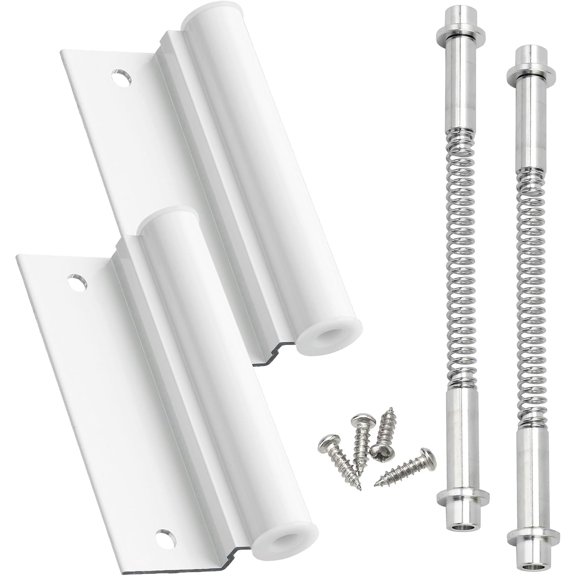 Lower Screen Door Hinge Leaf Hinge Pin Kit,2 Pcs Screen Door Hinge Repair Parts Compatible with Anderson, Croft, EMCO Storm & Screen Doors
